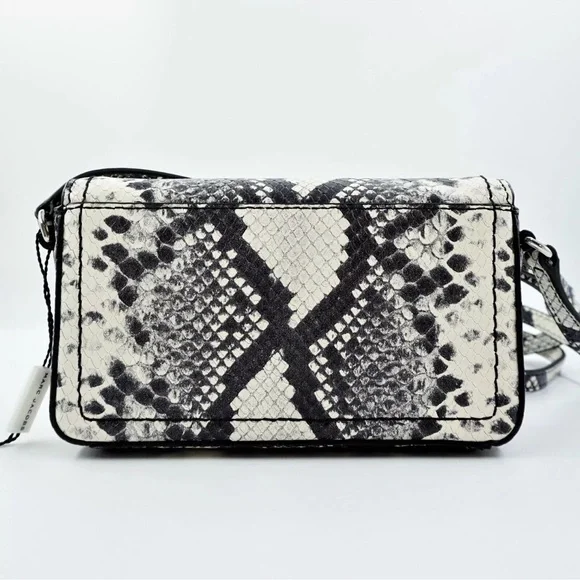 NWT Marc Jacobs leather mini groove crossbody python / snakeskin - Picture 5 of 8